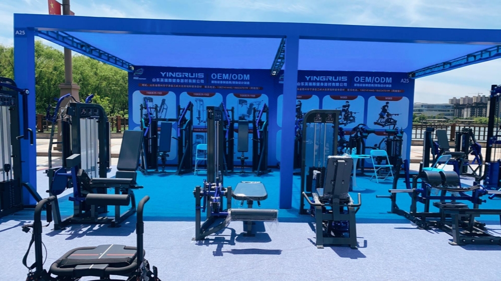 Yingruis Fitness Tỏa sáng tại Triển lãm Thiết bị Thể hình Ningjin 2026